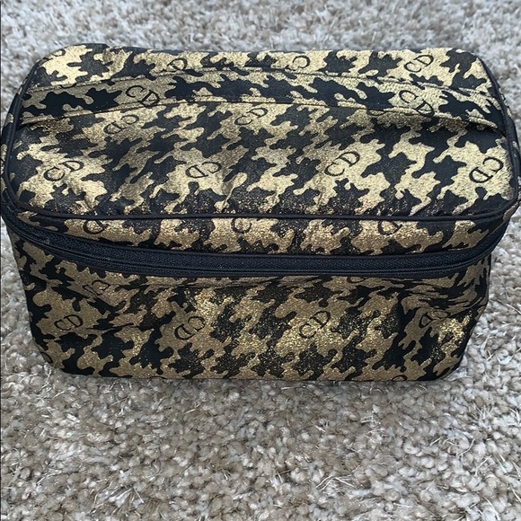 CHRISTIAN DIOR Handbags - CHRISTIAN DIOR COSMETIC/TRAIN CASE - VINTAGE